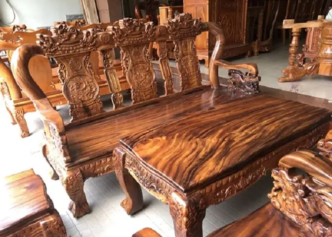 Top 10 Loại Gỗ Đóng Bàn Ghế Bền Đẹp, Phổ Biến Nhất Hiện Nay
