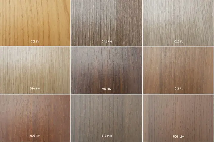 Các Loại Màu Gỗ Công Nghiệp Phổ Biến & Xu Hướng Mới Nhất Cho Nội Thất