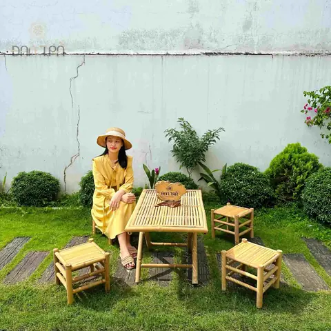 Các Mẫu Bàn Ghế Bằng Tre Đẹp, Bền & Phù Hợp Cho Mọi Không Gian Các Mẫu Bàn Ghế Bằng Tre Đẹp, Bền & Phù Hợp Cho Mọi Không Gian