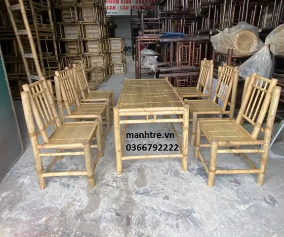 Các Mẫu Bàn Ghế Bằng Tre Đẹp, Bền & Phù Hợp Cho Mọi Không Gian Các Mẫu Bàn Ghế Bằng Tre Đẹp, Bền & Phù Hợp Cho Mọi Không Gian