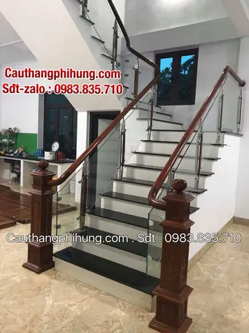 Top 50+ Mẫu Cầu Thang Kính Đẹp, Hiện Đại, Báo Giá Chi Tiết