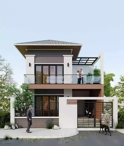 Mẫu Nhà 2 Tầng 90m2: 100+ Ý Tưởng Thiết Kế Đẹp, Hiện Đại & Chi Phí Hợp Lý