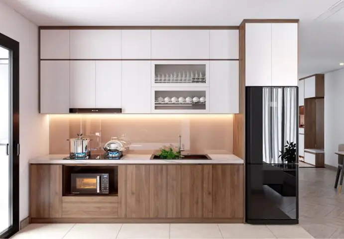 Bố Trí Bếp Chữ I: Hướng Dẫn Tối Ưu Công Năng Và Thẩm Mỹ Cho Mọi Không Gian
