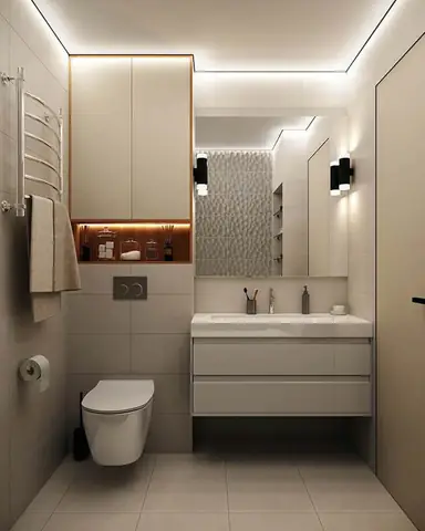 Cách Bố Trí Phòng Tắm Chuẩn, Đẹp Mắt & Tiện Nghi