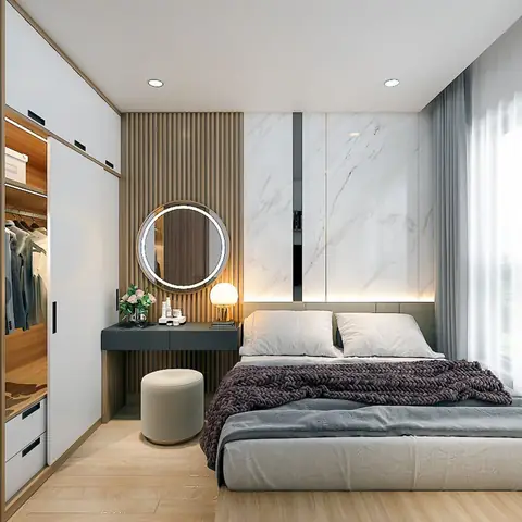 Cách Đặt Bàn Phấn Trong Phòng Ngủ Chuẩn Phong Thủy & Hợp Lý