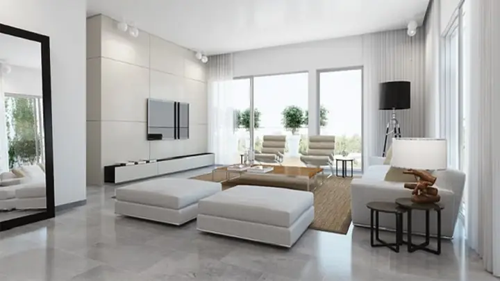 Cách Đặt Gương Phòng Khách Hợp Phong Thủy, Mang Lại Tài Lộc & Không Gian Rộng Rãi