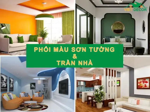 Hướng Dẫn Cách Phối Màu Tường Nhà Đẹp & Chuẩn Phong Thủy