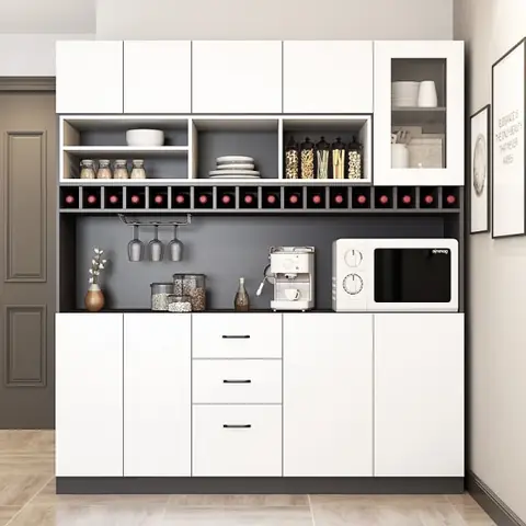15+ Cách Trang Trí Tủ Chén Đẹp, Gọn Gàng Và Tiện Lợi Cho Không Gian Bếp 15+ Cách Trang Trí Tủ Chén Đẹp, Gọn Gàng Và Tiện Lợi Cho Không Gian Bếp