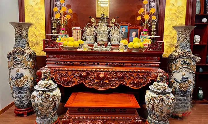 Cách Xếp Bàn Thờ Gia Tiên Chuẩn Phong Thủy & Hợp Mệnh Gia Chủ Cách Xếp Bàn Thờ Gia Tiên Chuẩn Phong Thủy & Hợp Mệnh Gia Chủ