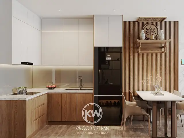 Có Nên Làm Tủ Bếp Gỗ Công Nghiệp Không? Ưu Nhược Điểm & Kinh Nghiệm