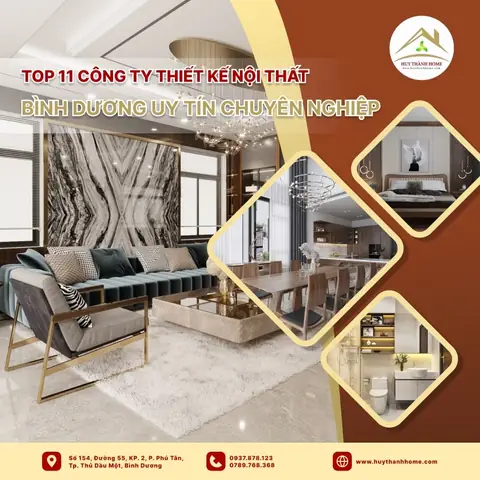 Top 10 Công Ty Nội Thất Uy Tín Tại Bình Dương: Lựa Chọn Tốt Nhất 2025 Top 10 Công Ty Nội Thất Uy Tín Tại Bình Dương: Lựa Chọn Tốt Nhất 2025