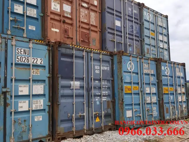 Container 40 Feet Cũ Và Mới: Giá Bao Nhiêu, Mua Ở Đâu Uy Tín?