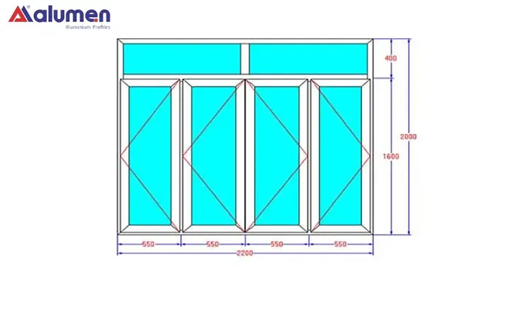 Kích Thước Cửa Chính 4 Cánh Chuẩn Phong Thủy & Hướng Dẫn Chọn Lựa