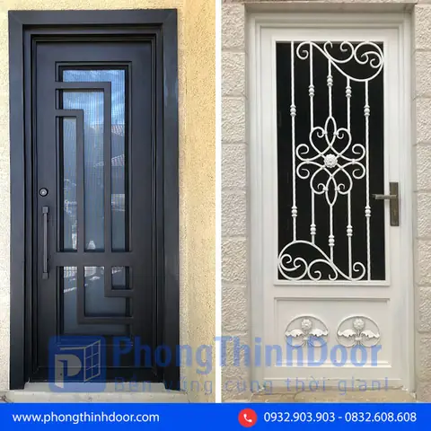 Top Mẫu Cửa Sắt Phòng Ngủ Đẹp, Bền & Báo Giá Chi Tiết 2026