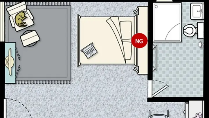 Đầu Giường Kê Sát Tường Nhà Vệ Sinh: Nên Hay Không Nên & Cách Hóa Giải Tốt Nhất