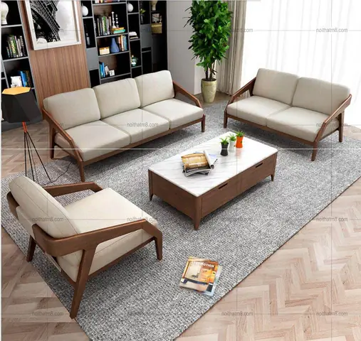 Ghế Sofa Gỗ Bọc Nệm: Tư Vấn Chọn Mua, Mẫu Đẹp & Chất Liệu Phổ Biến