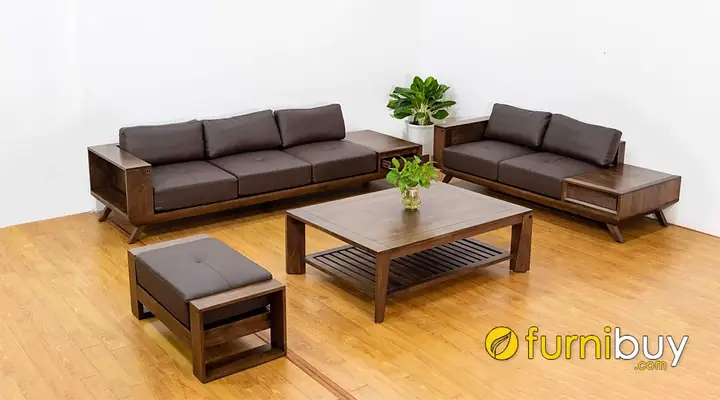 Ghế Sofa Gỗ Bọc Nệm: Tư Vấn Chọn Mua, Mẫu Đẹp & Chất Liệu Phổ Biến