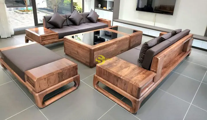 Sofa Gỗ Óc Chó Cao Cấp: Giá, Mẫu Mã Và Địa Chỉ Mua Uy Tín