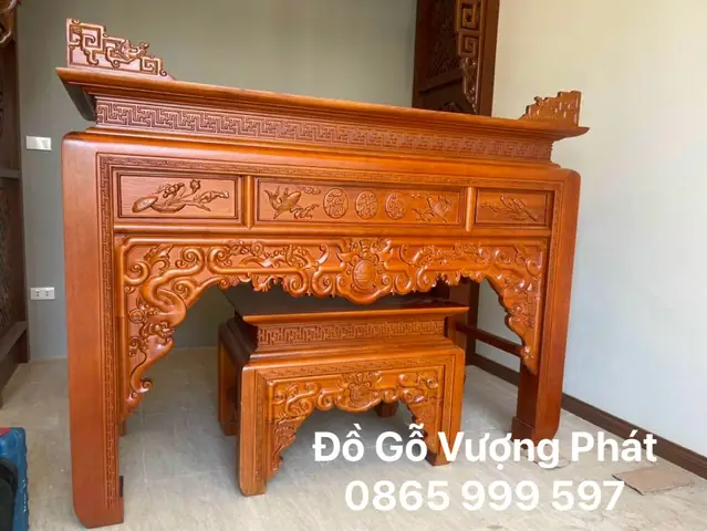 Án Gian Gỗ Gụ: Giá, Mẫu Mã Đẹp & Kinh Nghiệm Chọn Mua Tốt Nhất