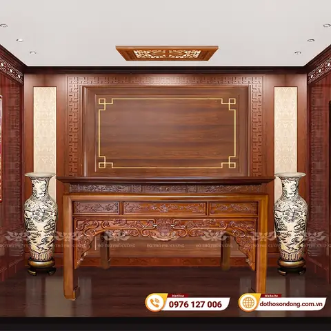 Án Gian Gỗ Gụ: Giá, Mẫu Mã Đẹp & Kinh Nghiệm Chọn Mua Tốt Nhất