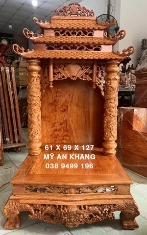 Giá Bàn Thờ Thần Tài Ông Địa: Mẫu Đẹp, Giá Tốt & Kinh Nghiệm Chọn