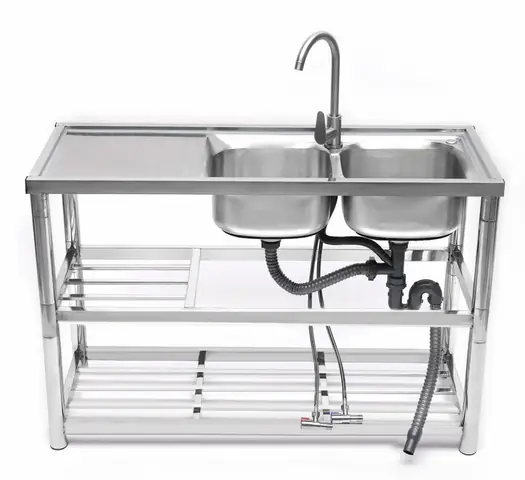 Giá Bồn Rửa Chén Inox 2 Ngăn Có Chân: Cập Nhật Mới Nhất 2024