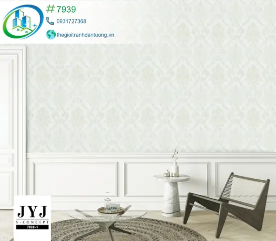 Giấy Dán Tường Tân Cổ Điển: Mẫu Mã Sang Trọng, Lựa Chọn Cho Biệt Thự & Chung Cư Cao Cấp