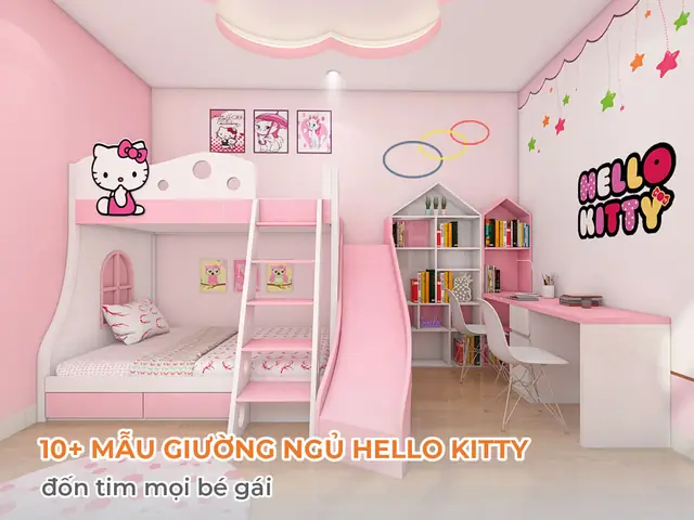 Giường Bé Gái Hello Kitty: Mẫu Mã, Lưu Ý Chọn Mua Và Tư Vấn Chi Tiết