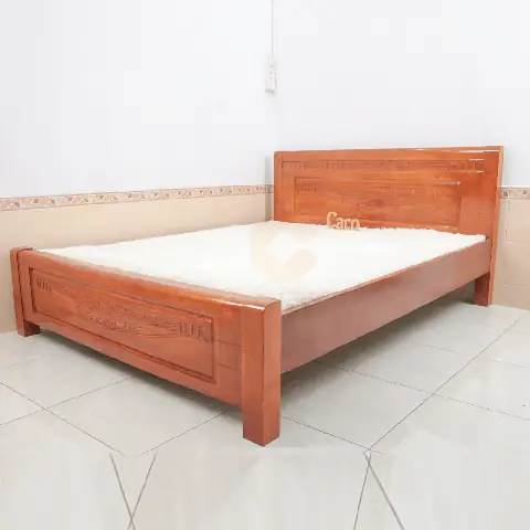 Giường Gỗ 4 Chân Cao: Mẫu Đẹp, Ưu Điểm Vượt Trội & Kinh Nghiệm Chọn Mua