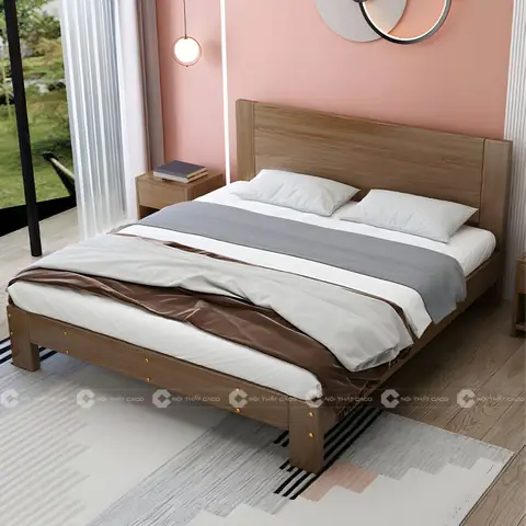 Giường Ngủ Gỗ Hiện Đại: Mẫu Đẹp, Chất Liệu & Lưu Ý Chọn Mua