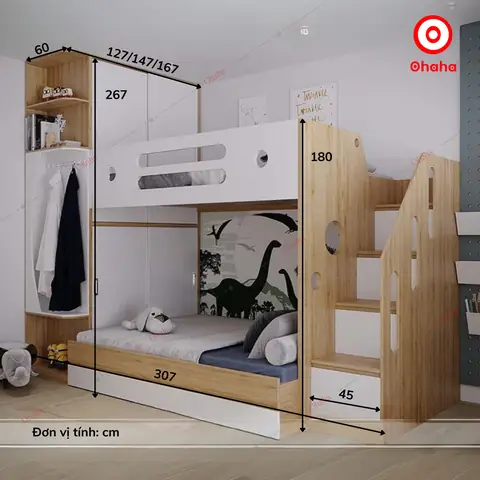 Giường Tầng Kết Hợp Tủ Quần Áo Cho Người Lớn: Top Mẫu & Lợi Ích Tối Ưu Không Gian Giường Tầng Kết Hợp Tủ Quần Áo Cho Người Lớn: Top Mẫu & Lợi Ích Tối Ưu Không Gian