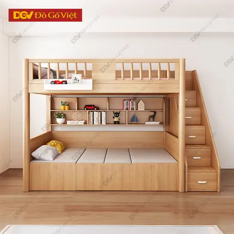 Giường Tầng Trẻ Em Bằng Gỗ: Mẫu Đẹp, An Toàn & Giá Tốt