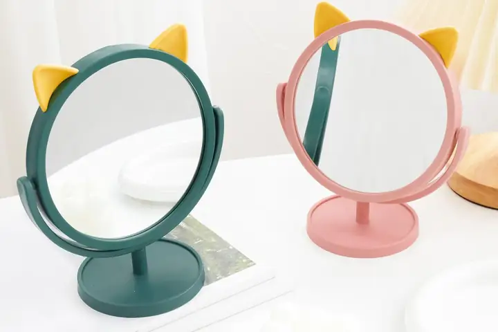 Gương Để Bàn Làm Việc: Chọn Mẫu Đẹp, Đặt Đúng Phong Thủy & Tạo Không Gian Chuyên Nghiệp