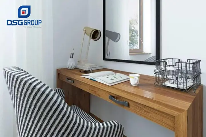Gương Để Bàn Làm Việc: Chọn Mẫu Đẹp, Đặt Đúng Phong Thủy & Tạo Không Gian Chuyên Nghiệp
