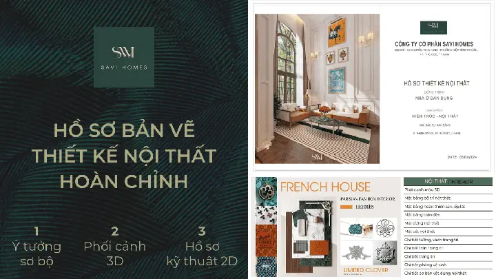 Hồ Sơ Thiết Kế Nội Thất: Cấu Tạo, Vai Trò Và Các Yếu Tố Quan Trọng