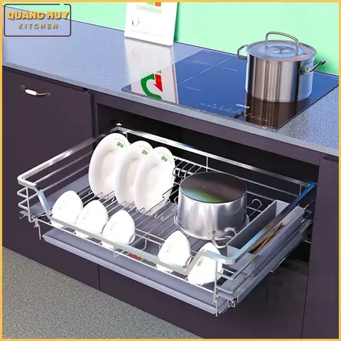 Kệ Chén Inox Gắn Tủ Bếp: Chọn Mua, Lắp Đặt & Ưu Điểm Vượt Trội 2025