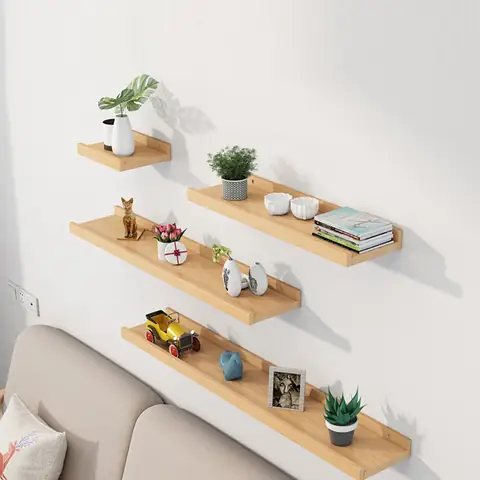 Top 100+ Mẫu Kệ Gỗ Treo Tường Trang Trí Đẹp & Hiện Đại Nhất