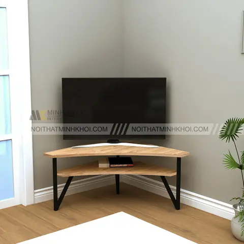 Kệ Tivi Góc Bằng Gỗ: Mẫu Đẹp, Tiết Kiệm Không Gian & Lưu Ý Chọn Mua