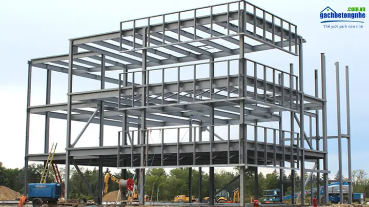 Kết Cấu Nhà Khung Thép: Cấu Tạo, Ưu Nhược Điểm & Quy Trình Thi Công Chi Tiết