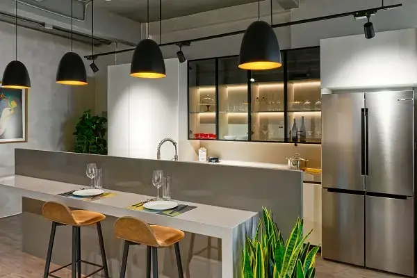 Khoảng Cách Chuẩn Giữa Bếp Và Tủ Lạnh: Đảm Bảo An Toàn & Phong Thủy