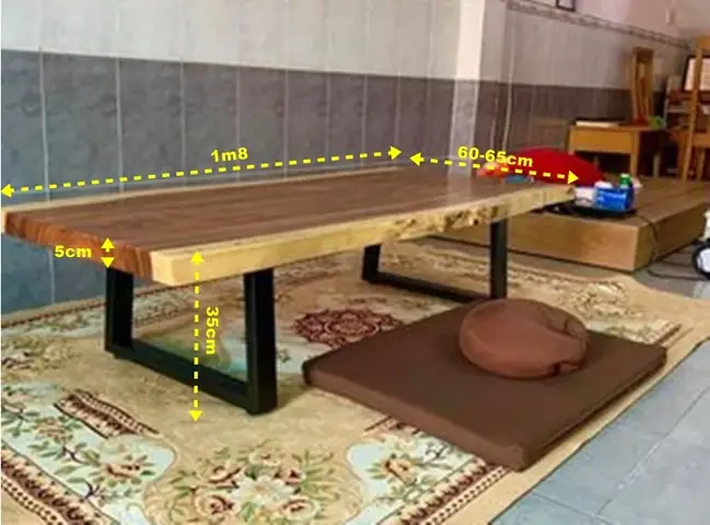 Kích Thước Bàn Trà Nhật Chuẩn Đẹp: Hướng Dẫn Chọn Lựa Cho Mọi Không Gian