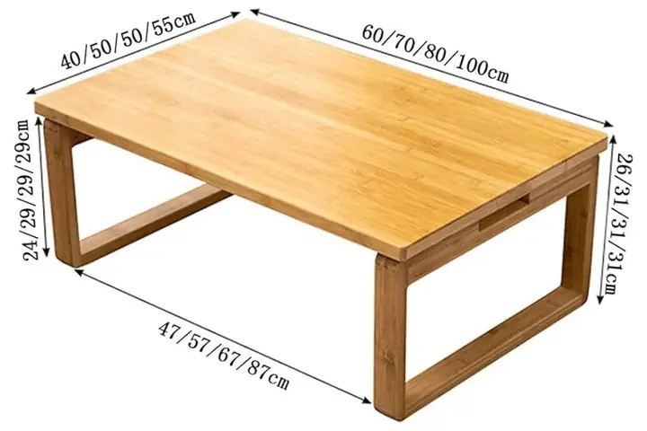 Kích Thước Bàn Trà Nhật Chuẩn Đẹp: Hướng Dẫn Chọn Lựa Cho Mọi Không Gian