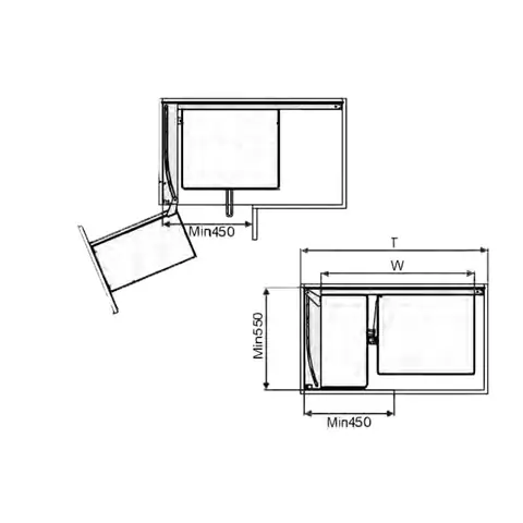 Kích Thước Giá Góc Liên Hoàn Tiêu Chuẩn & Cách Chọn Phù Hợp Cho Tủ Bếp