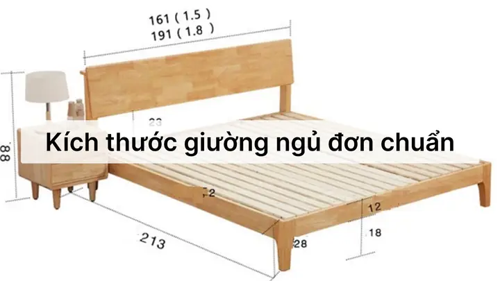Kích Thước Giường Đơn Tiêu Chuẩn: Bao Nhiêu Là Phù Hợp Nhất Cho Bạn? Kích Thước Giường Đơn Tiêu Chuẩn: Bao Nhiêu Là Phù Hợp Nhất Cho Bạn?