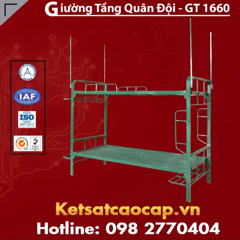 Kích Thước Giường Tầng Quân Đội Chuẩn: Thông Số Chi Tiết & Lưu Ý Lựa Chọn