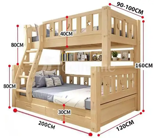 Kích Thước Giường Trẻ Em Theo Độ Tuổi & Tiêu Chuẩn An Toàn