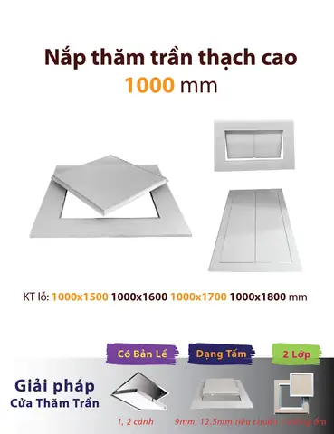 Kích Thước Lỗ Thăm Trần Chuẩn & Các Lưu Ý Chọn Lựa
