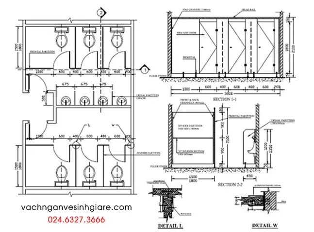 Kích Thước Phòng Vệ Sinh Công Cộng Tiêu Chuẩn: Hướng Dẫn Chi Tiết 2026