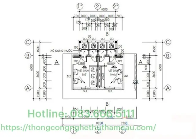 Kích Thước Phòng Vệ Sinh Công Cộng Tiêu Chuẩn: Hướng Dẫn Chi Tiết 2026