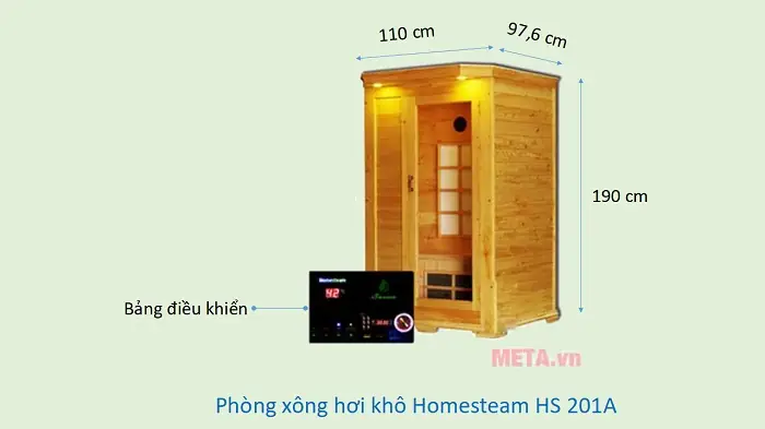 Kích Thước Phòng Xông Hơi Khô Chuẩn: Hướng Dẫn Chọn Lựa Cho Gia Đình & Spa
